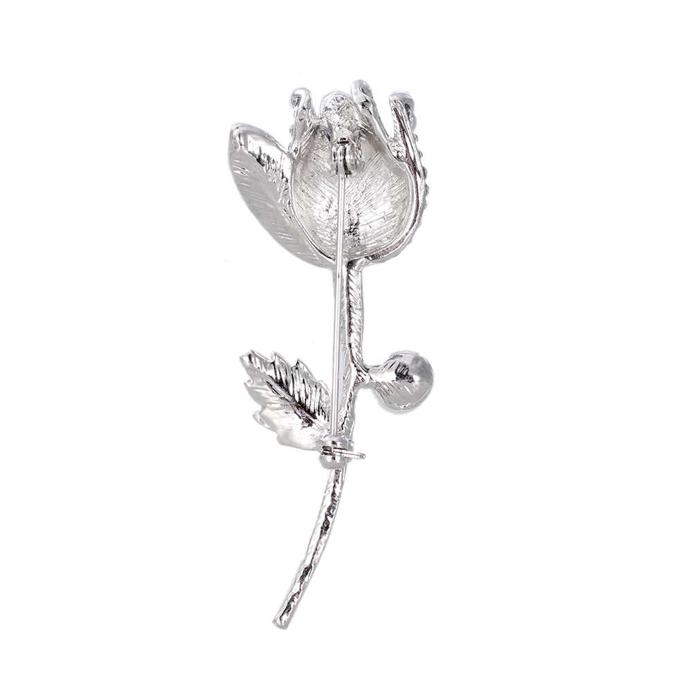 Brooch Crystal  Flower - 7