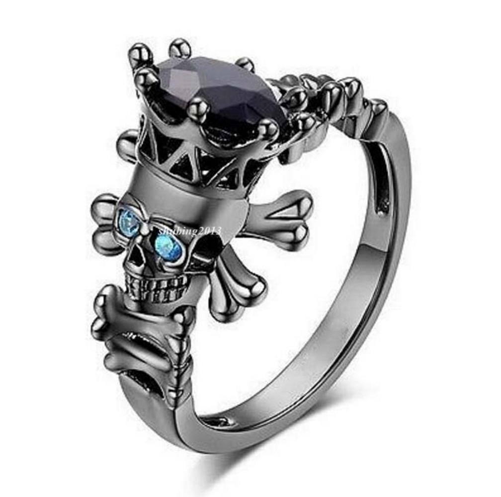10K BLACK Gold Filled RING
