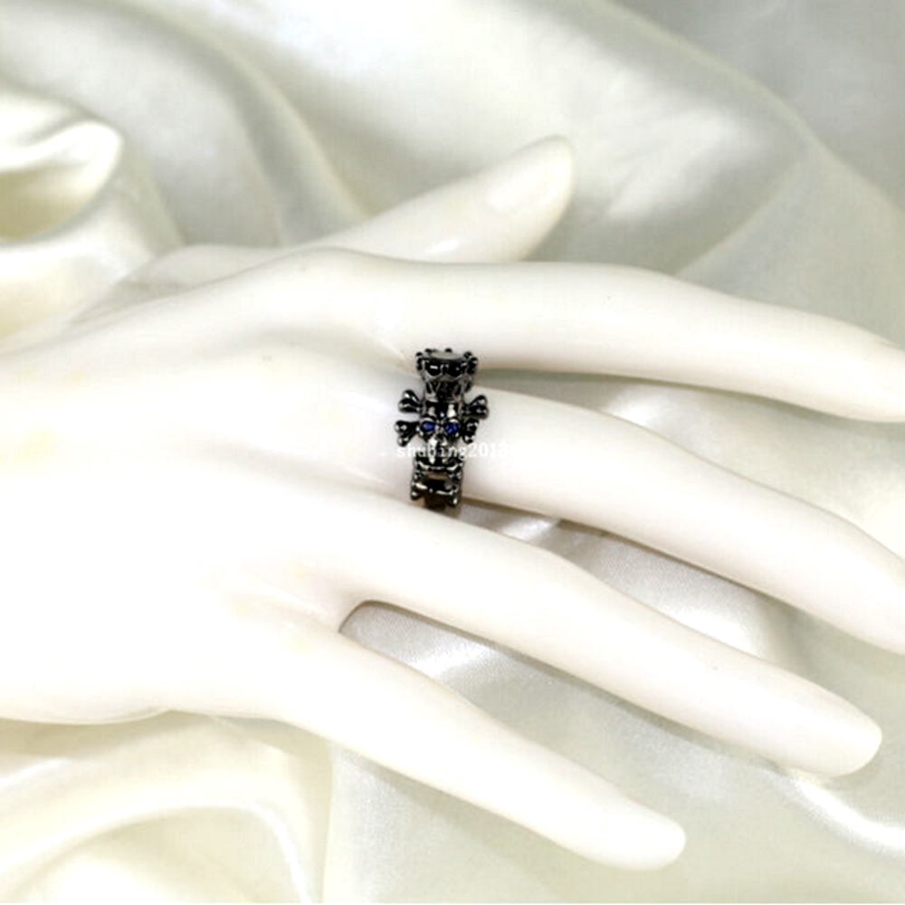 10K BLACK Gold Filled RING - 2