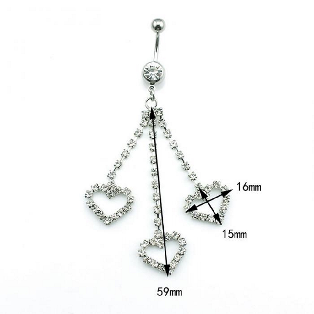 Navel Jewelry piercing 316L Stainless Steel - 2