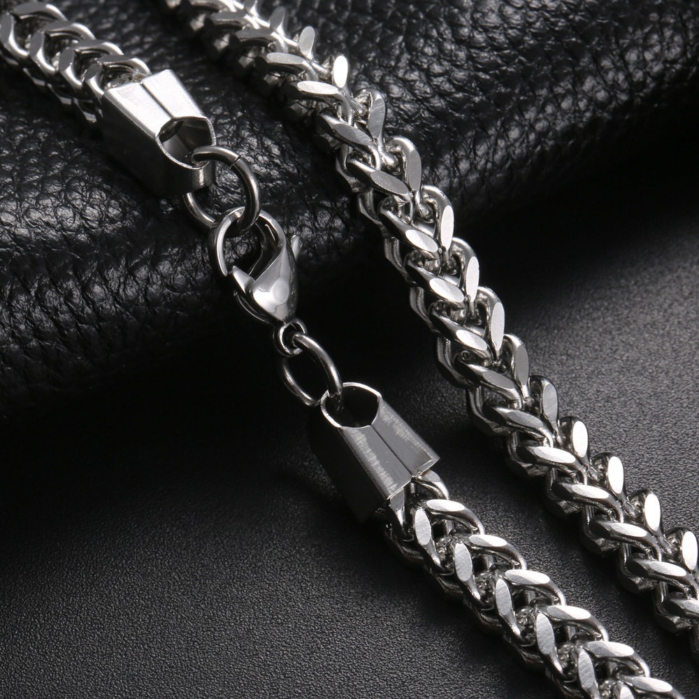 Rostfritt stål HALSBAND 6mm-600mm - 3