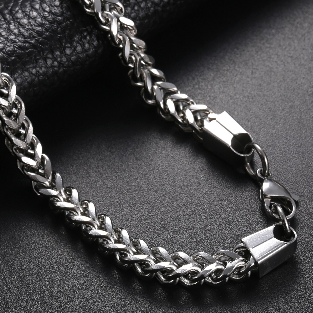 Rostfritt stål HALSBAND 6mm-600mm - 4