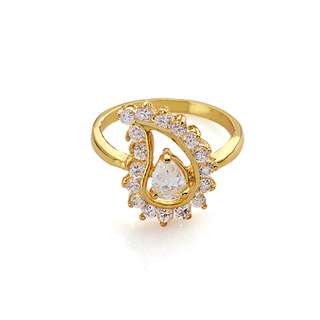 18k Gold Filled CZ RING - 4