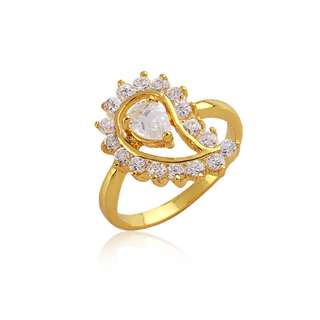 18k Gold Filled CZ RING - 2
