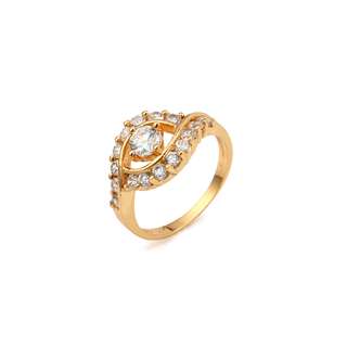 18k Gold Filled CZ RING