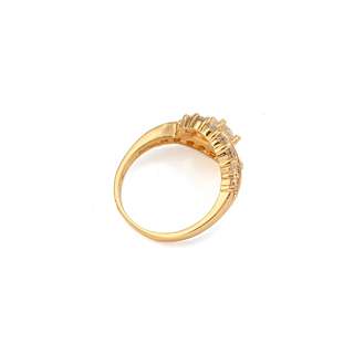 18k Gold Filled CZ RING - 4