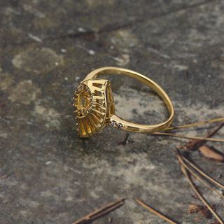 18k Gold Filled CZ RING - 2