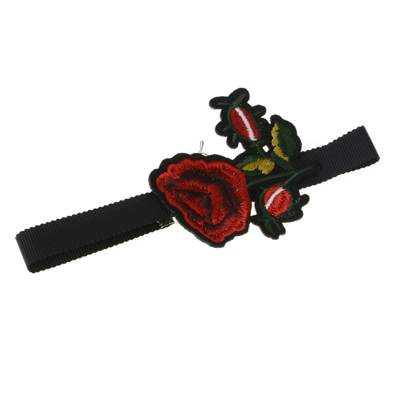 Halsband choker blomma - 4