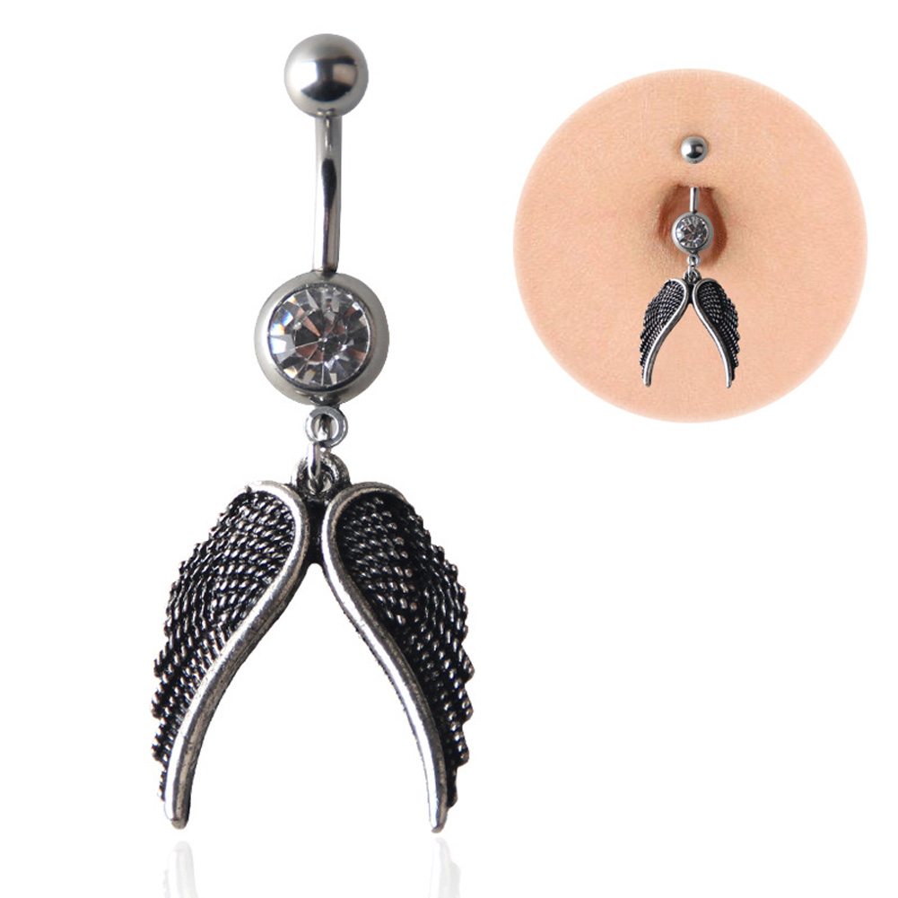 Navelpiercing Piercing smycken Änglavingar