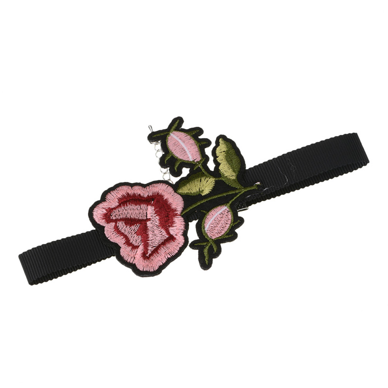 Halsband choker blomma - 6