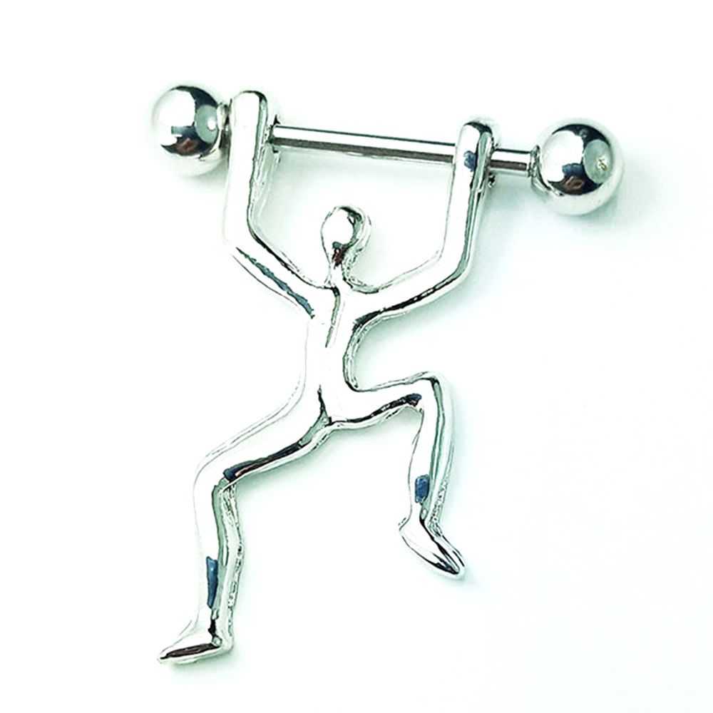 Bröstpiercing Smycken Piercing 1ST