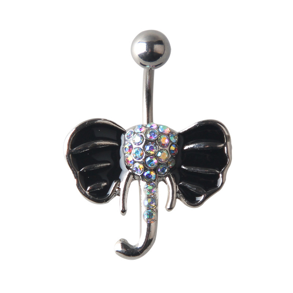 Navelpiercing Piercing smycken elefant - 2