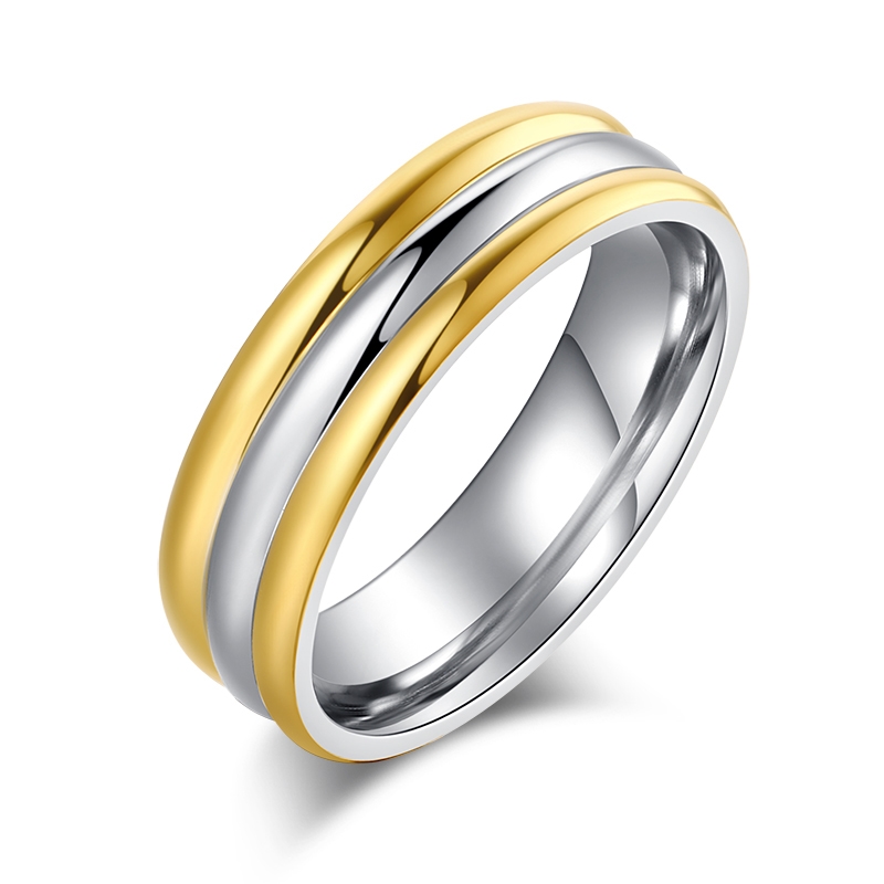Stainless Steel Ring GOLD/SILVER