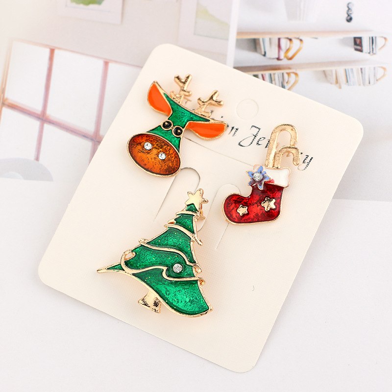 Crystal Brooch Christmas SET - 2