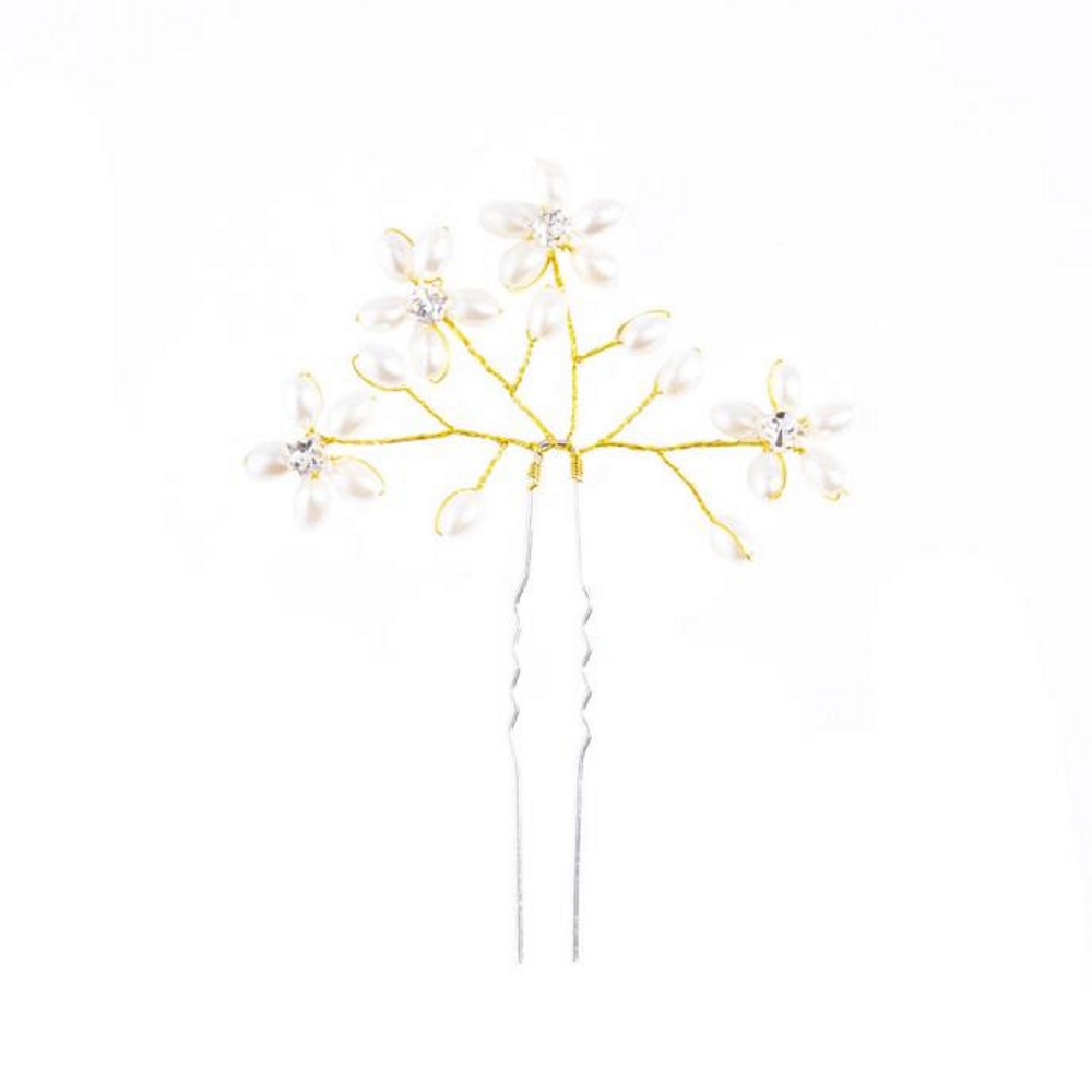 Hair Pins Wedding Flower - 3