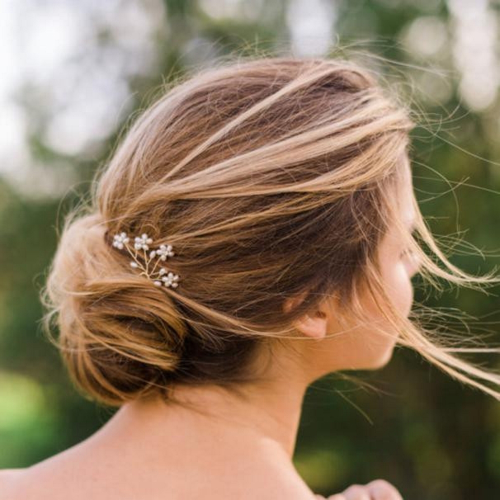 Hair Pins Wedding Flower - 4