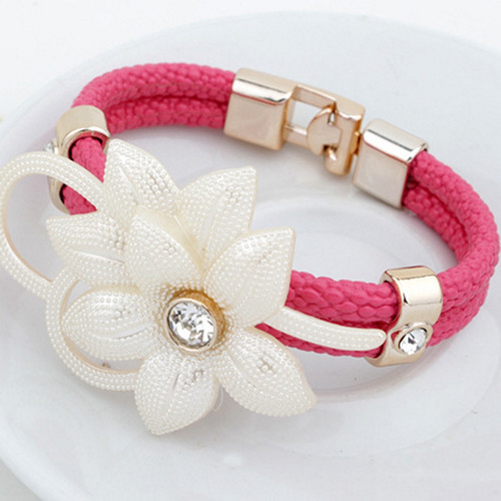 Bracelets Faux Leather - 5