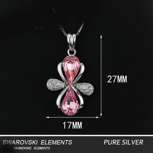 925 SILVER NECKLACE BLUE - 2