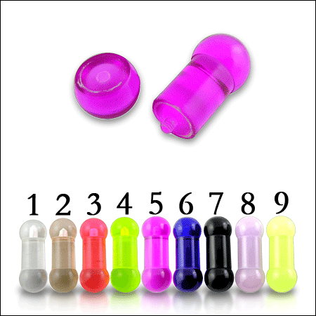 Heavy Gauge UV Stright Barbells - 2