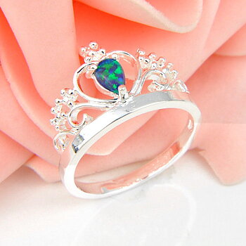 Silversmycken filled ring Brand Opal