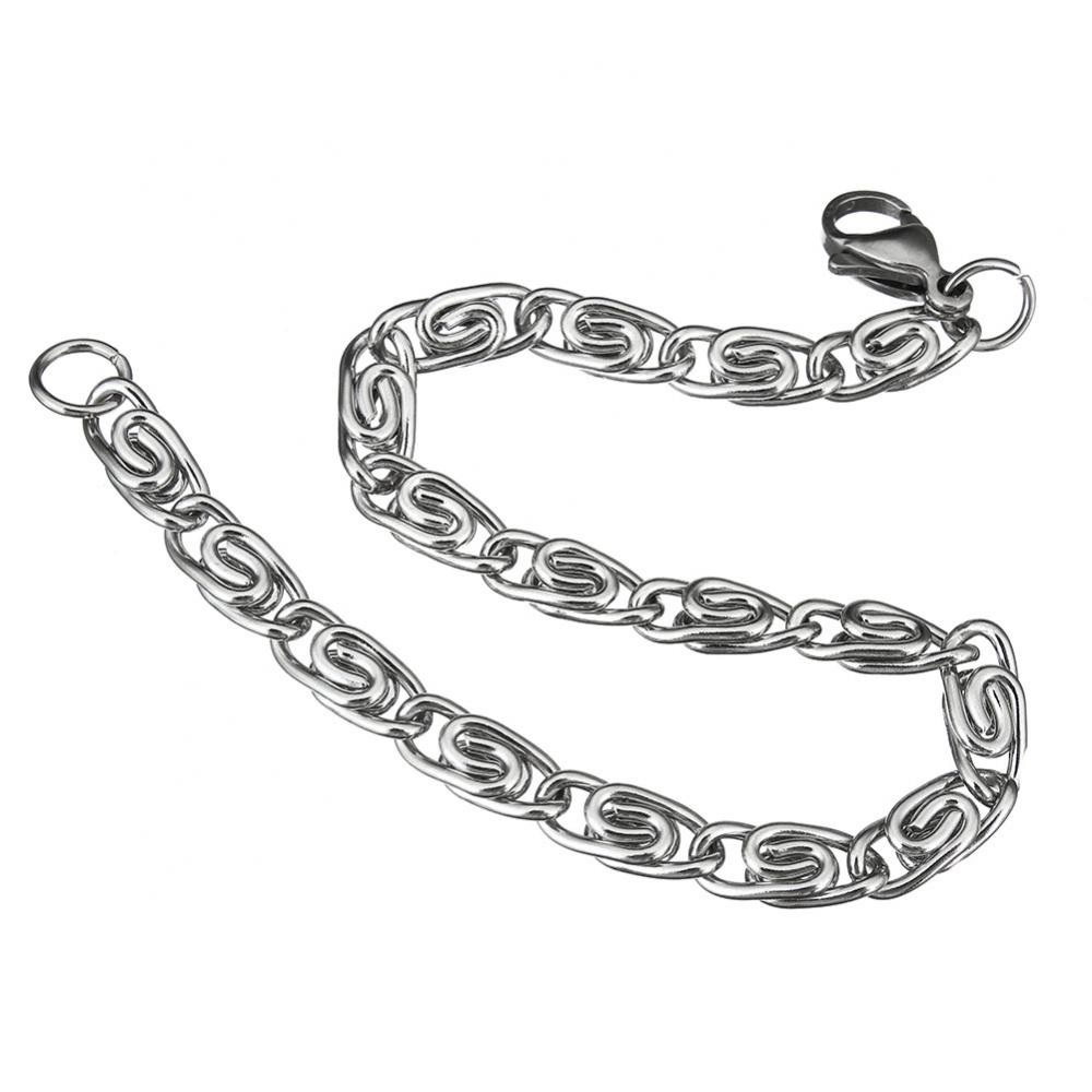 Rostfritt stål halsband + armband Set 3,5mm - 2