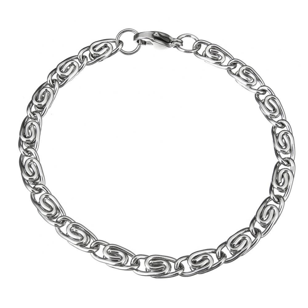 Rostfritt stål halsband + armband Set 3,5mm - 3