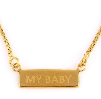 18K Guldfyllda Guld Filled gulddoublé HALSBAND