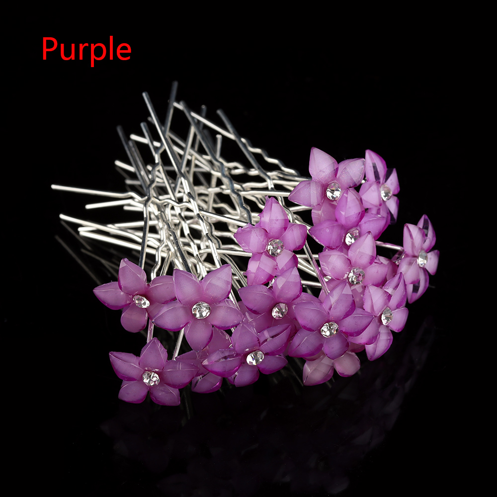 Hair Pins Wedding Flower 18PCS - 6