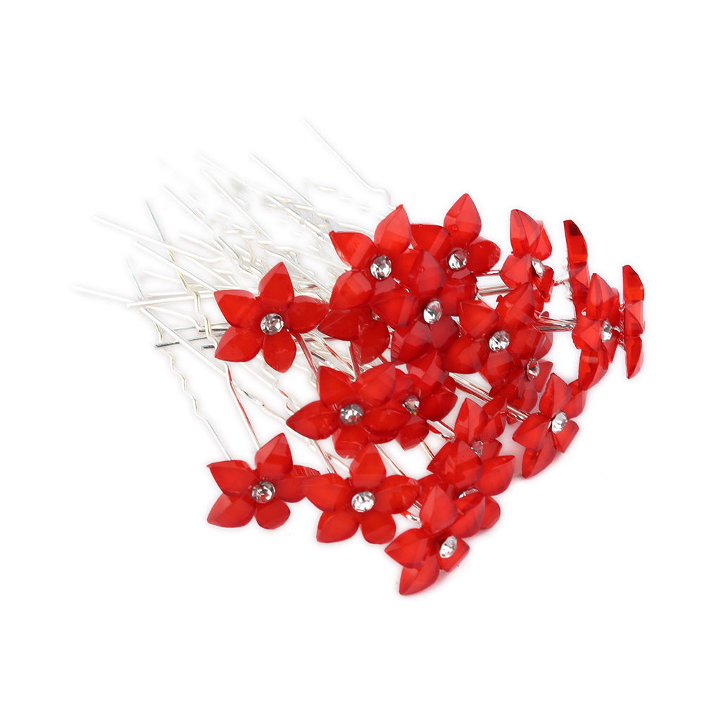 Hair Pins Wedding Flower 18PCS - 5