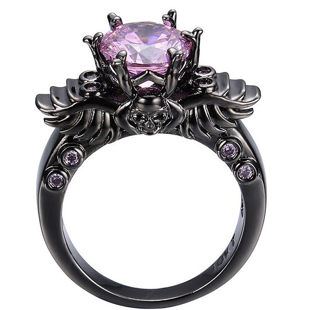 18K BLACK Gold Filled RING