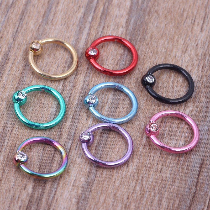 Ring hoop ögonbryn 5 st pack - 3
