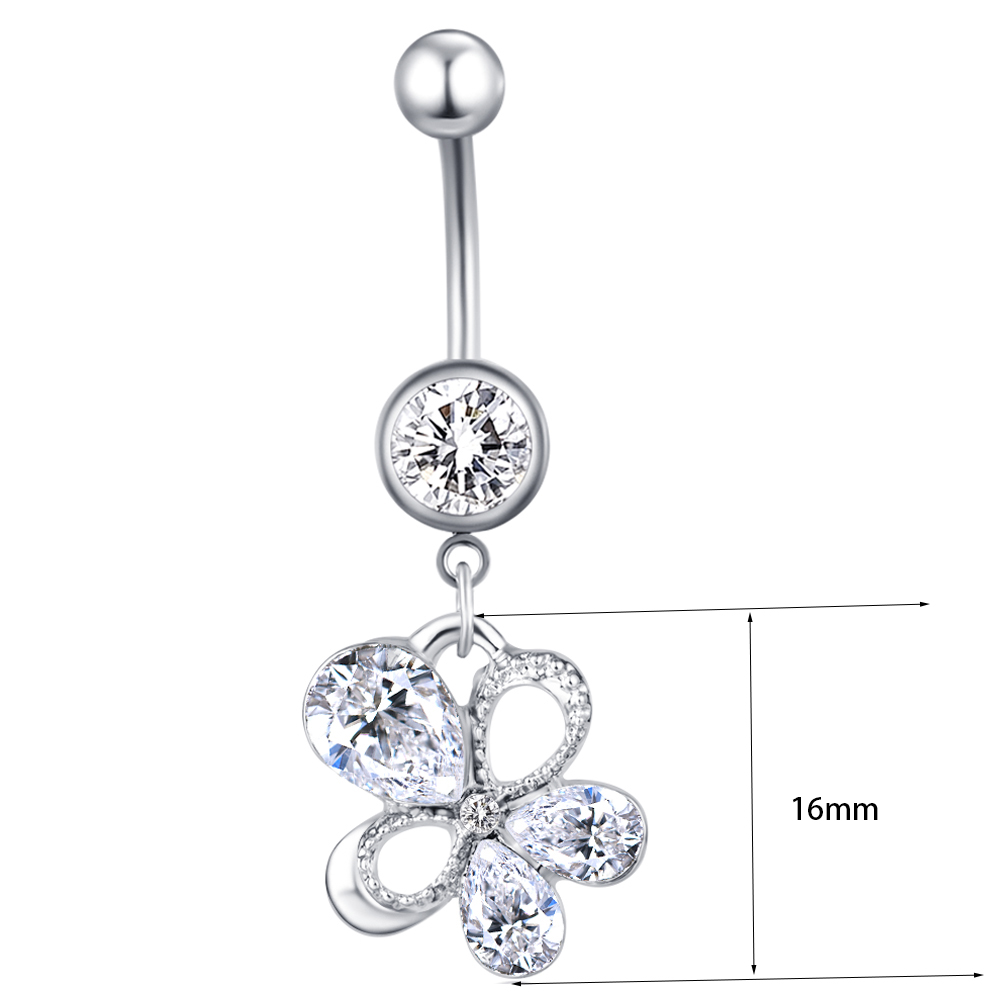 Navelpiercing blomma - 2