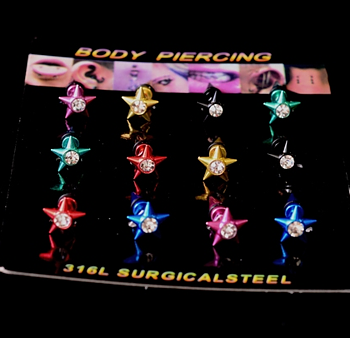 Fakepiercing Öronpiercingar