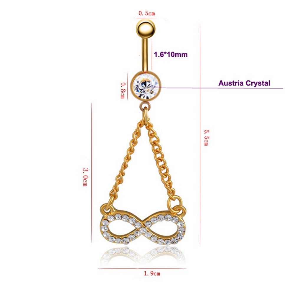 Navel GOLD PLATED - 2
