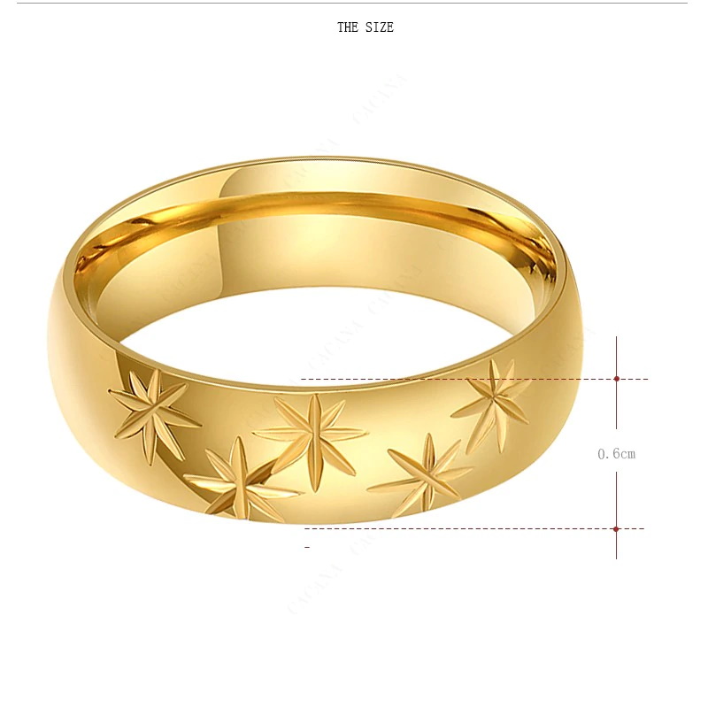 Rostfritt stål ring - 2
