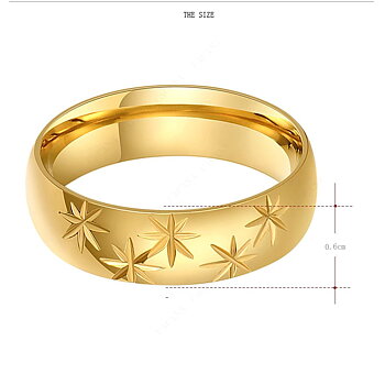 Rostfritt stål ring