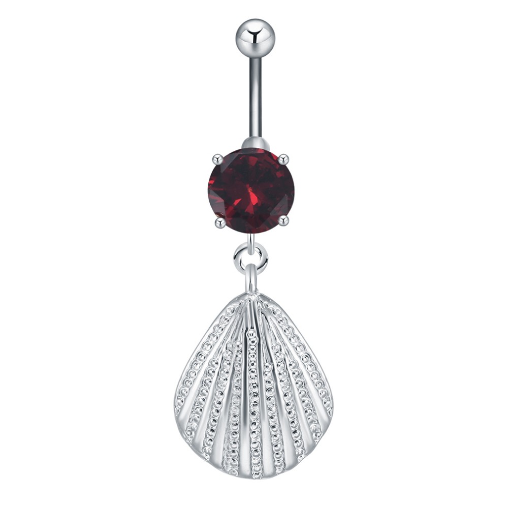 Gold Plated Navel Belly Button Ring Body Piercing Jewelry