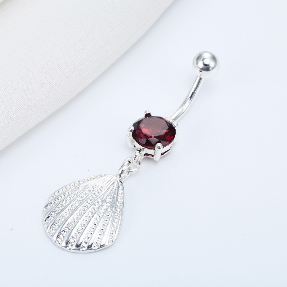 Gold Plated Navel Belly Button Ring Body Piercing Jewelry - 2