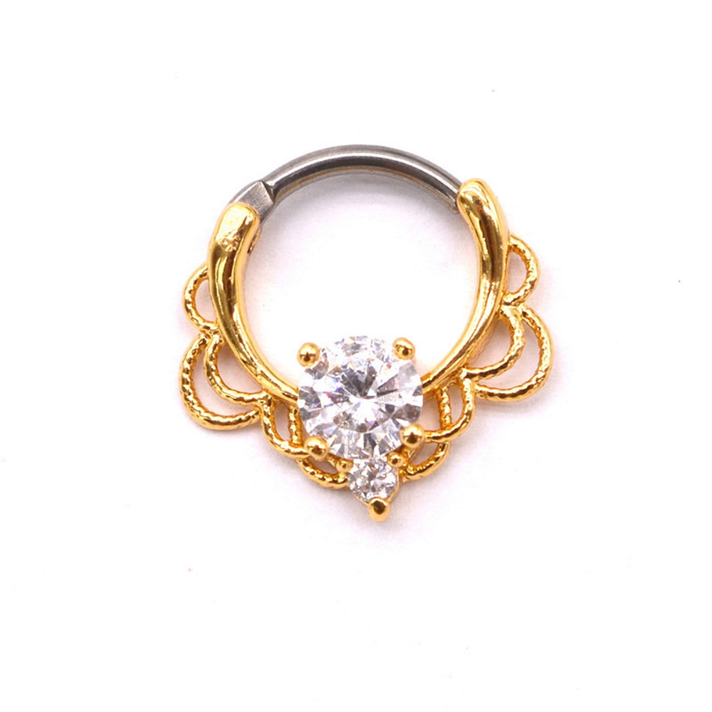 CZ Näsringar Septum, Titan - 4