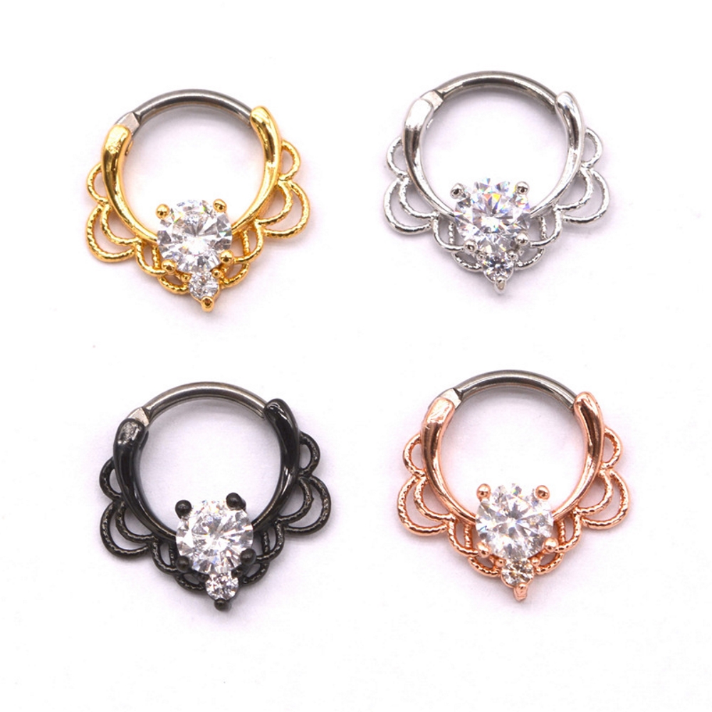 CZ Näsringar Septum, Titan
