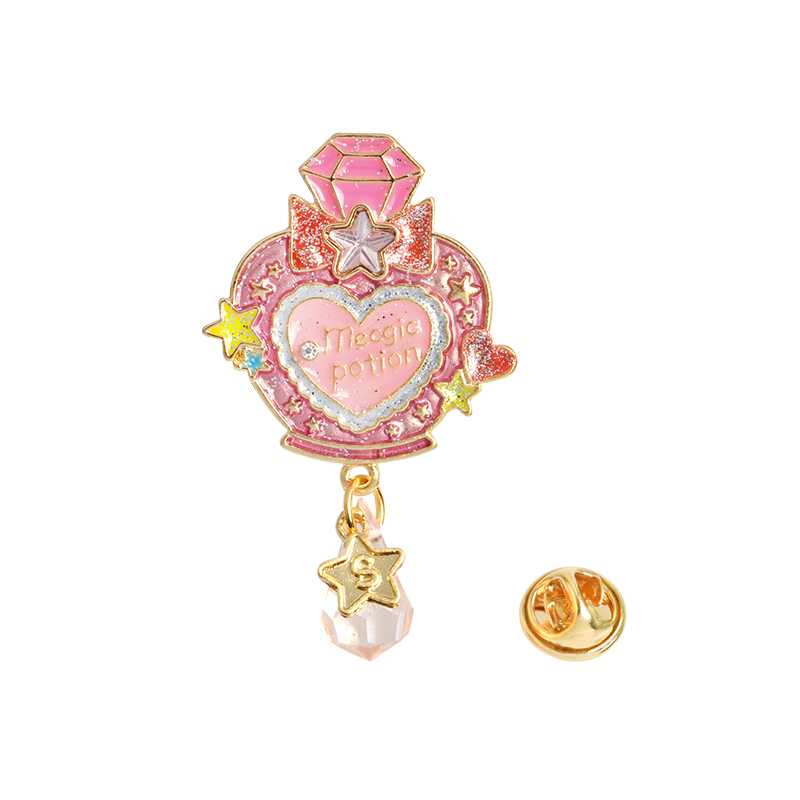 Brooch Crystal Heart 