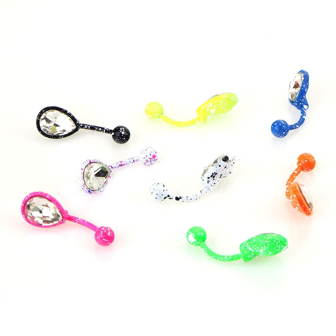 Navel Belly Button Ring Body Piercing Jewelry - 2