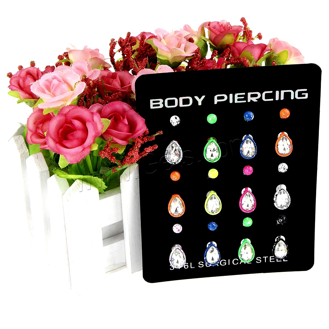 Navel Belly Button Ring Body Piercing Jewelry - 6