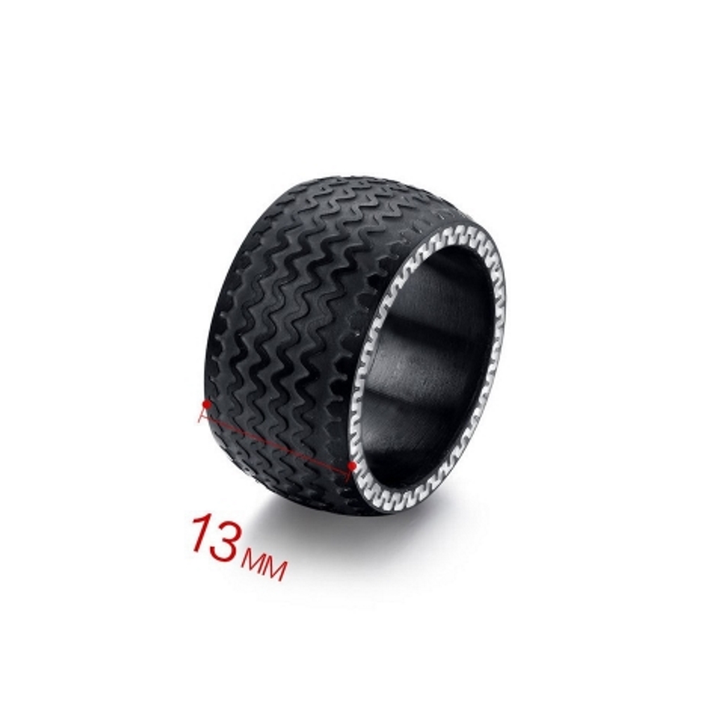 Titan Stål svart Däck RING