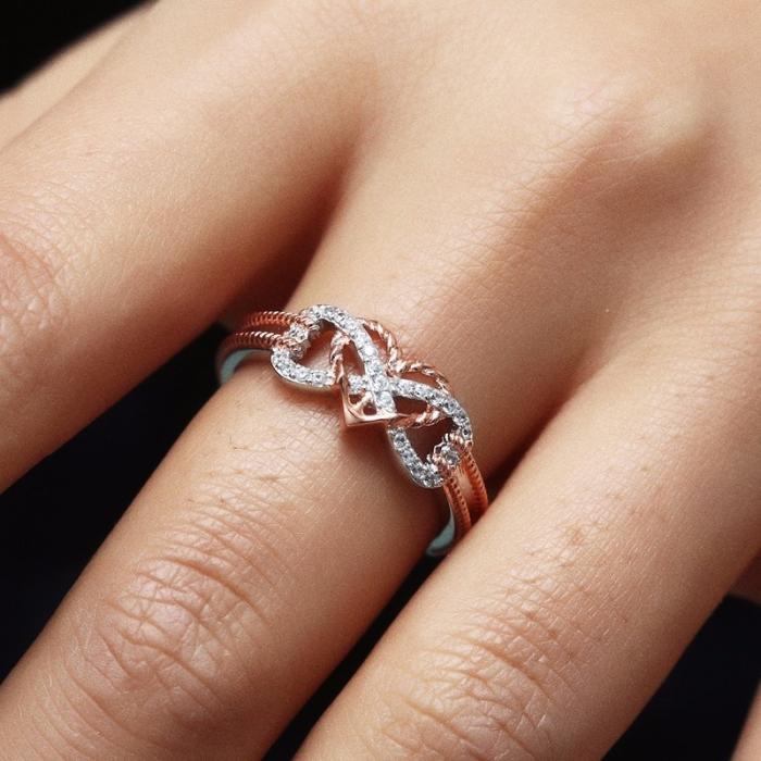 Hjärta ring - 3