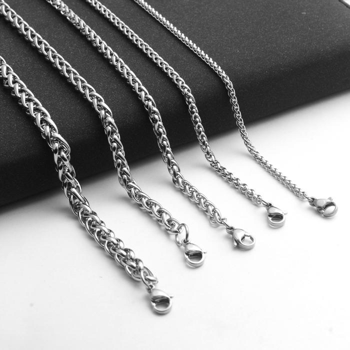 Rostfritt stål HALSBAND 6mm-500mm - 4