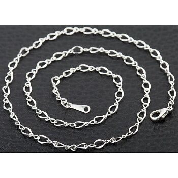18K White Gold Filled NECKLACE