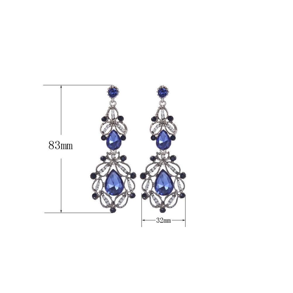 Earrings crystal 6 COLORS  - 4