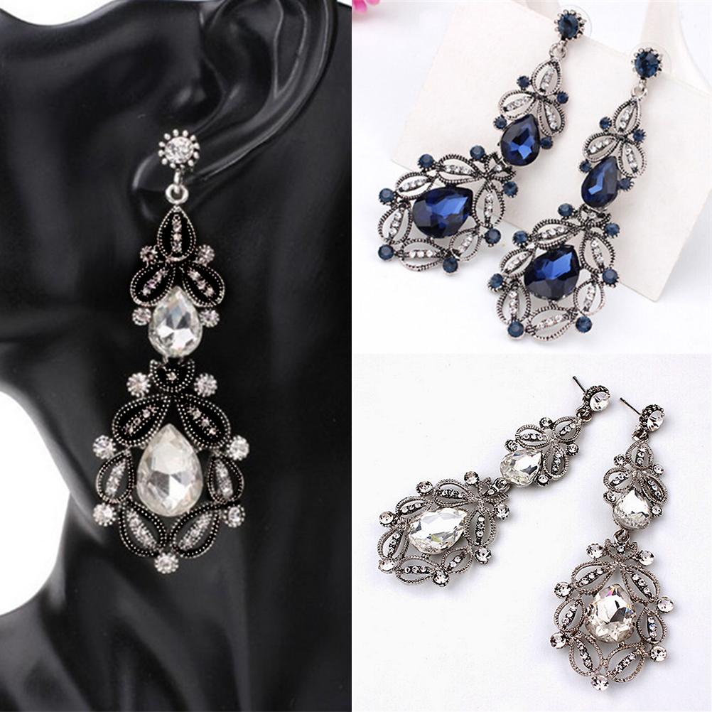 Earrings crystal 6 COLORS  - 2