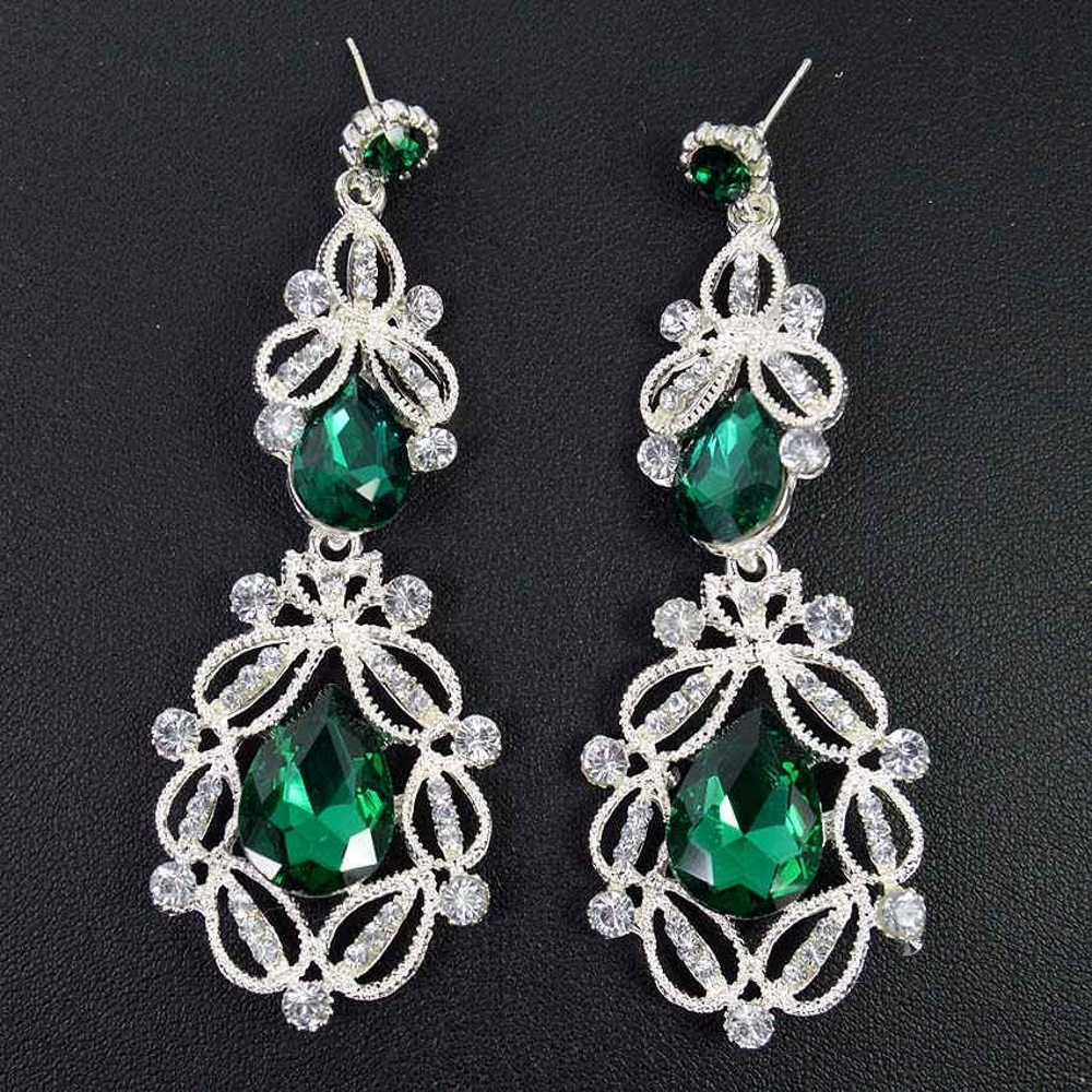 Earrings crystal 6 COLORS  - 10
